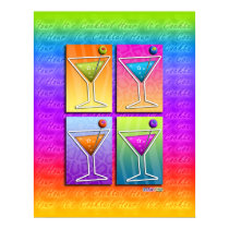 Poster, Art - Pop Art Martinis posters by TheMartiniDiva Poster, Art - Pop Art Martinis posters