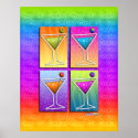 Poster, Art - Pop Art Martinis posters