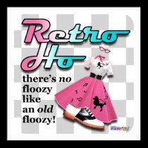Poster, Art - Retro Ho Cougar posters by BratInTheHat Poster, Art - Retro Ho Cougar posters