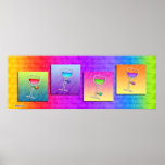 Poster, Banner - Pop Art Wine