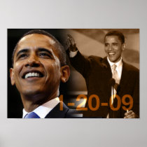 Poster Barack Obama 1-20-09