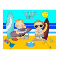 Poster Beach Boys Kid's Children print