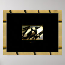 Poster - Black on Tan
