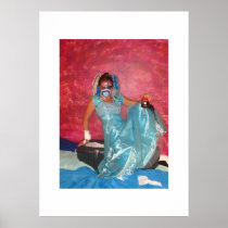 poster blue raver cyberlocks goth