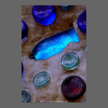 Poster - Bottle Wall - Cape Fear NC - John A S... posters