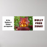 Poster BuLLY FREE ZONE! School Kids Students