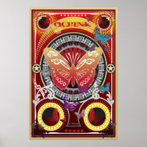 POSTER : Butterfly OCPink
