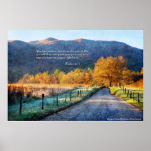 Poster - Cades Cove - Path of Life