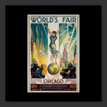 Poster-Chicago World's Fair-Century of Progress 3 posters