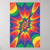 Poster: Color Explosion: Vector Art