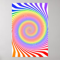 Poster: Colorful Spiral Design