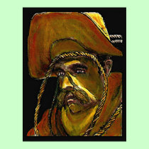 Poster Cowboy with Rope posters