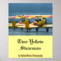 Poster de 2 Stearman