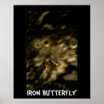 Poster de la mariposa del hierro