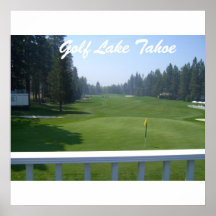Poster de Tahoe del golf "Golfing en la colección 