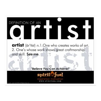 Poster Definition - Artist print