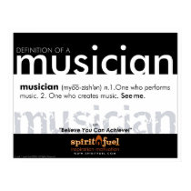 Poster Definition - Musician posters