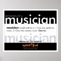Poster Definition - Musician posters