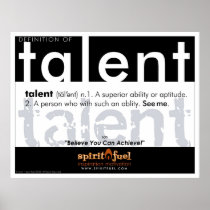 Poster Definition - Talent posters