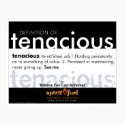 Poster Definition - Tenacious posters
