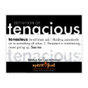 Poster Definition - Tenacious posters