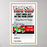 Poster del mercadillo casero - personalizable