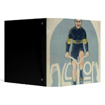 Poster depicting Francois Faber 3 Ring Binders