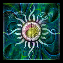 Poster DestinationDawn Logo Aqua Haze posters