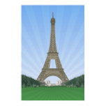 landmark, eiffel, tower, iron, lady, paris,