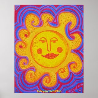 Poster - Everyday Sunshine print