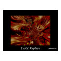Poster Exotic Rapture Black Background posters