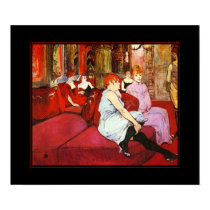 Poster Famous Artists Henri de Toulouse Lautrec posters by Zazzle_Vintage Poster Famous Artists Henri de Toulouse Lautrec posters