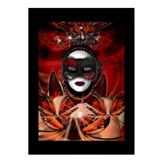 Poster Fantasy Art Butterfly Queen print