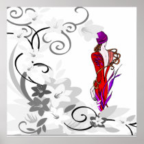 Poster-Fashion Woman