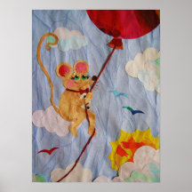 Poster/Floating in the Clouds