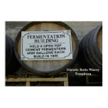 POSTER: Historic Rotta Winery in Templeton posters
