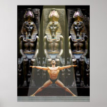 Poster, In the Temple of Ramses III