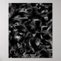Poster Isolation Abstract ZIZZAGO Print