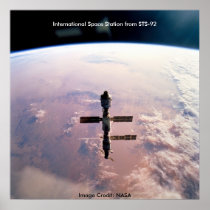 Poster /  ISS from STS-92