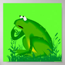 Poster-Just for Kids-Forgetful Frog
