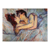 Poster:  Lautrec -  The Kiss posters