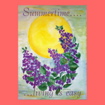 Poster Lilac in Midsummer sun posters