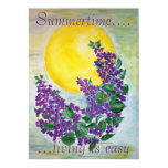 Poster Lilac in Midsummer sun Poster Lilac in Midsummer sun