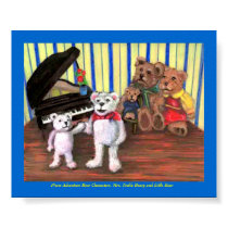 Poster, Little Bear's First Piano Lesson posters by tallypiano Poster, Little Bear's First Piano Lesson posters