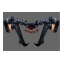 Poster - Love Boots posters by uniqueandkinky Poster - Love Boots posters