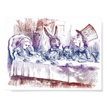 Poster: Mad Hatter Tea Party posters by VintagePets Poster: Mad Hatter Tea Party posters