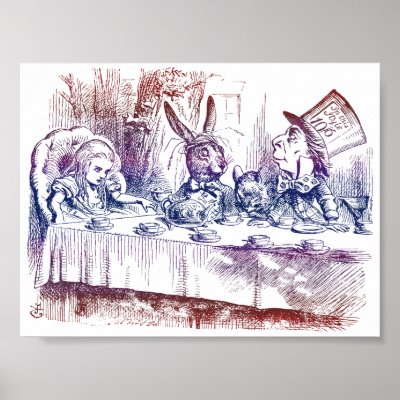 Poster: Mad Hatter Tea Party