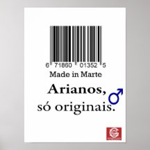 Poster “Made in Mars "