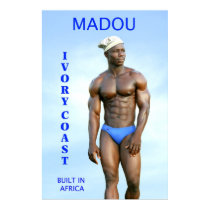 Poster, Madou, Built in Africa