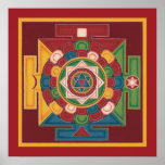 POSTER Mandala of 5 Elements - starts from $14.25